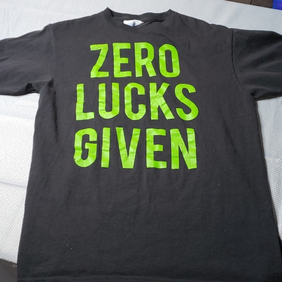 unknown Other - "Zero Lucks Given" Tee - Medium